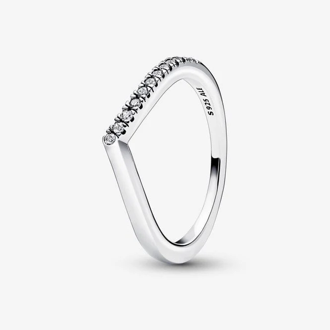 Timeless Wish Half Sparkling Ring, Size 52