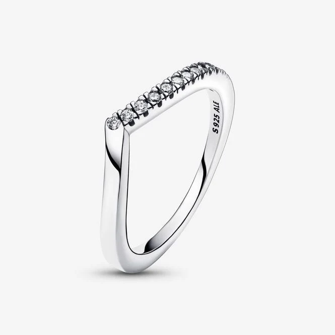 Timeless Wish Half Sparkling Ring, Size 50 - Image 2