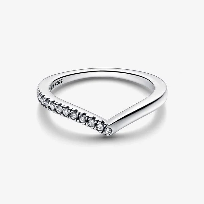 Timeless Wish Half Sparkling Ring, Size 50 - Image 4