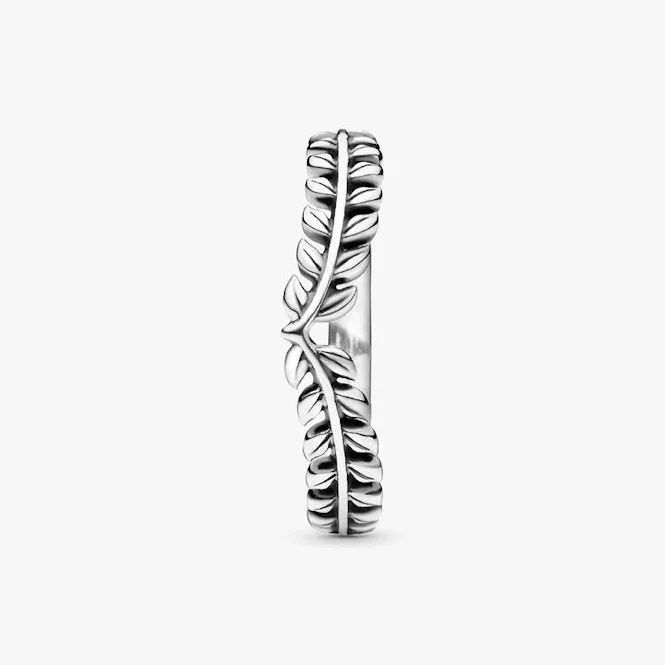 Wheat Grains Wishbone Ring, Size 50 - Image 4