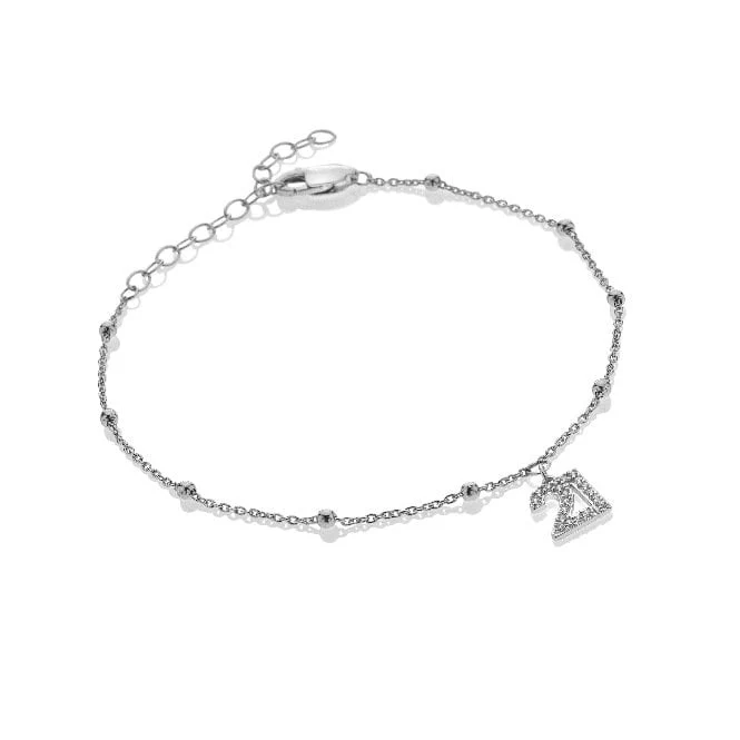 Silver Whisper 21st Birthday Bracelet - Image 2